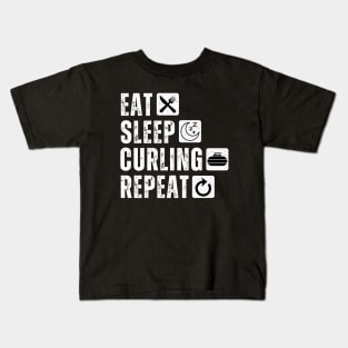 Curling Kids T-Shirt